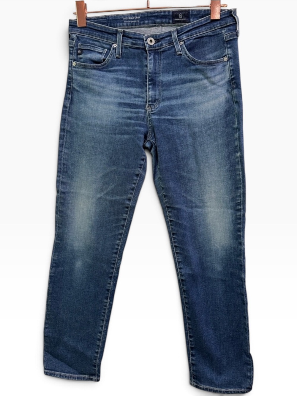AG Adriano Goldschmied Prima Crop Cigarette Jeans 29R Mid Rise
